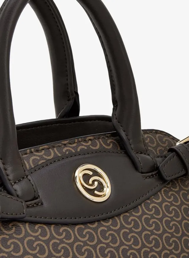 Monogram Print Tote Bag With Double Handle – صورة 4