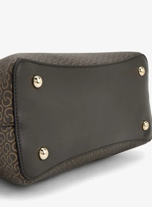 Monogram Print Tote Bag With Double Handle – صورة 6