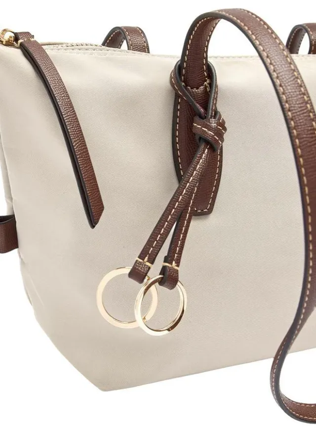 Medium Nylon Shopper Bag With Charm – image 2