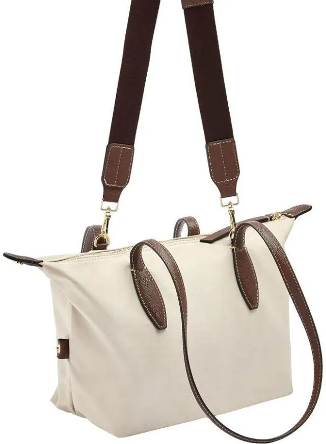 Medium Nylon Shopper Bag With Charm – image 3