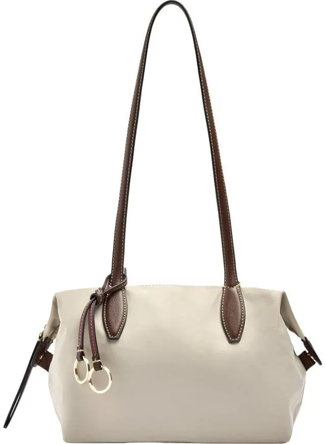 Medium Nylon Shopper Bag With Charm – image 5