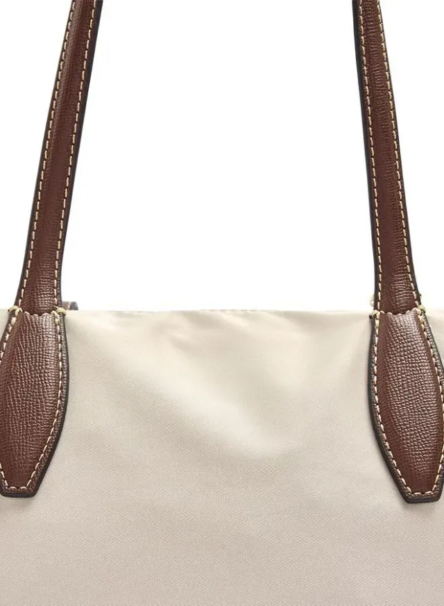 Medium Nylon Shopper Bag With Charm – image 6