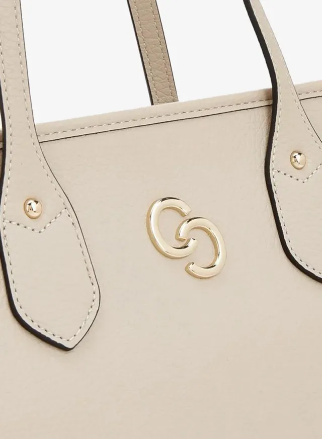 Solid Tote Bag With Crossbody Bag And Pouch – image 7