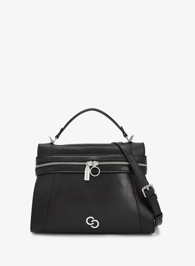 Solid Tote Bag With Detachable Strap