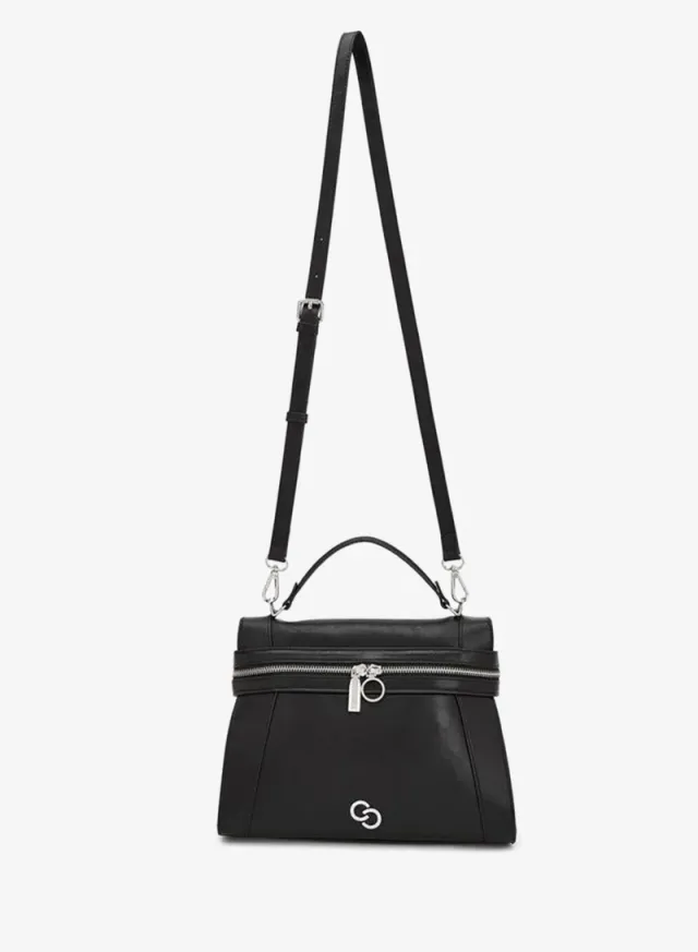 Solid Tote Bag With Detachable Strap – صورة 2