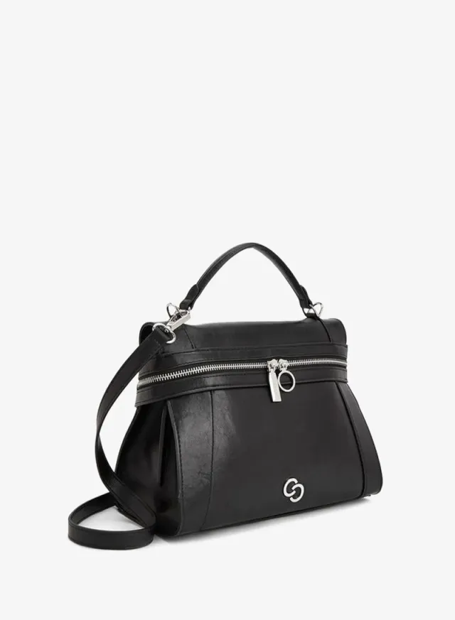 Solid Tote Bag With Detachable Strap – صورة 3