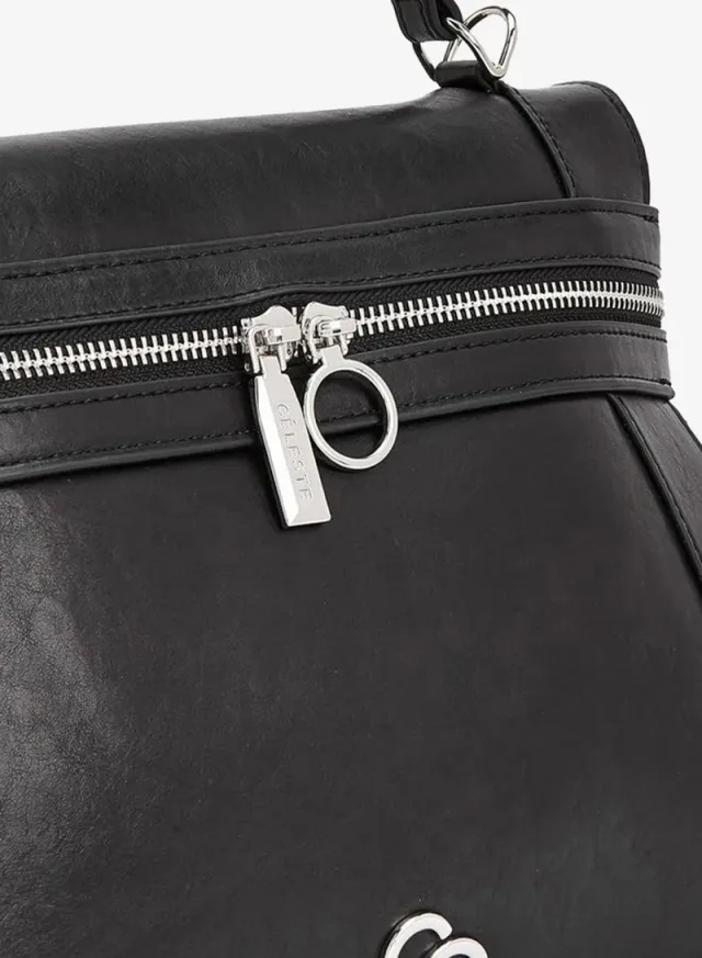 Solid Tote Bag With Detachable Strap – صورة 4