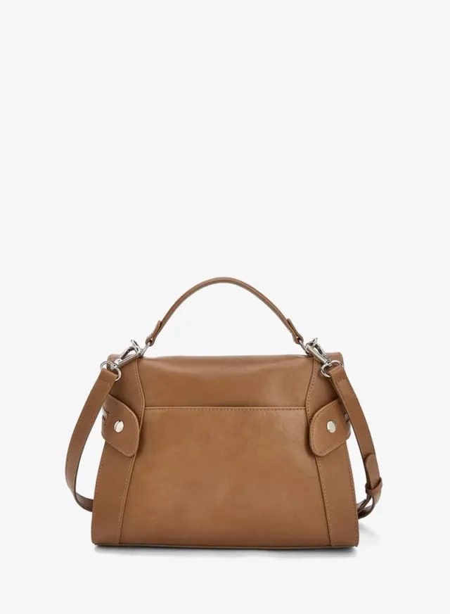 Solid Tote Bag With Detachable Strap – صورة 5