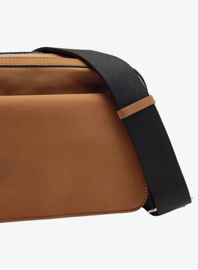 Nylon Crossbody Bag With Flap – image 2