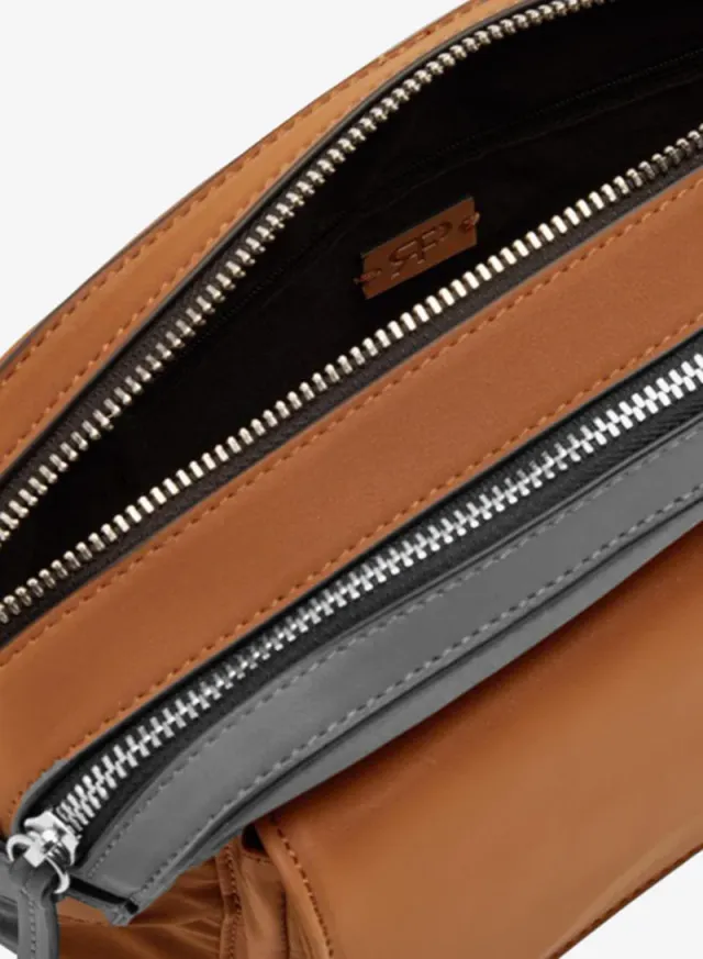 Nylon Crossbody Bag With Flap – image 4