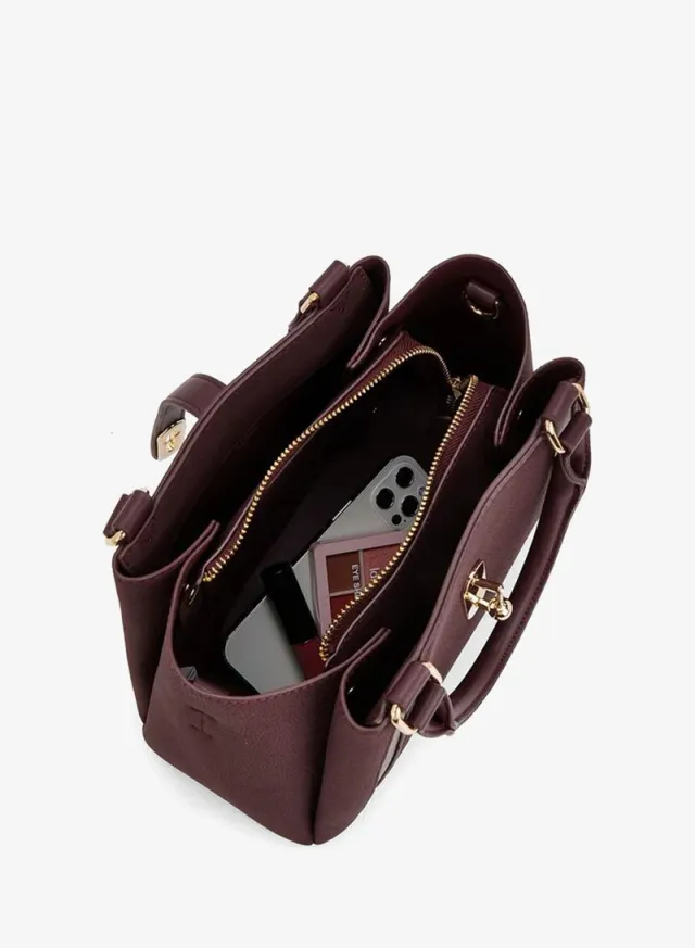 Solid Tote Bag With Adjustable Strap – image 7