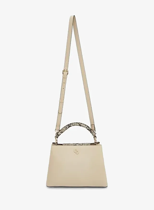 Textured Tote Bag With Detachable Strap – صورة 2