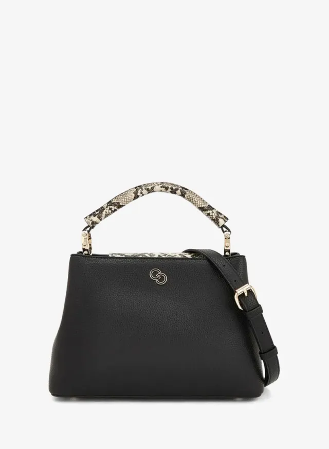 Textured Tote Bag With Detachable Strap