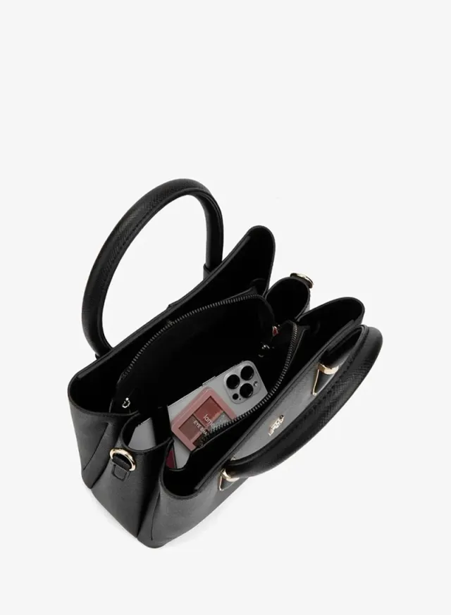 Textured Tote Bag With Detachable Strap – image 7