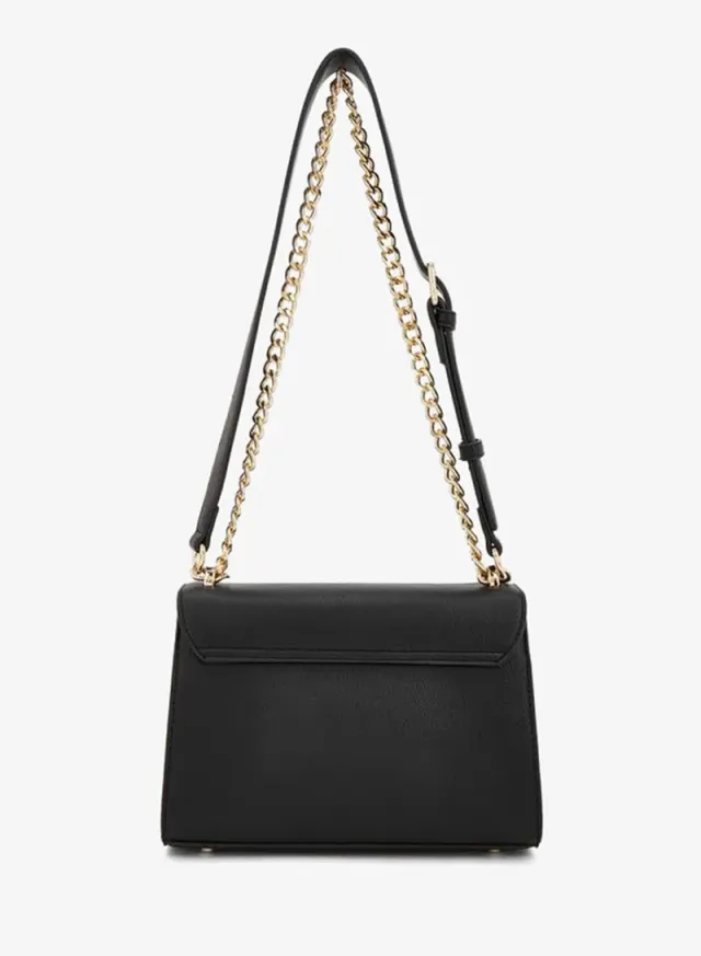 Textured Crossbody Bag With Chain Strap – صورة 2