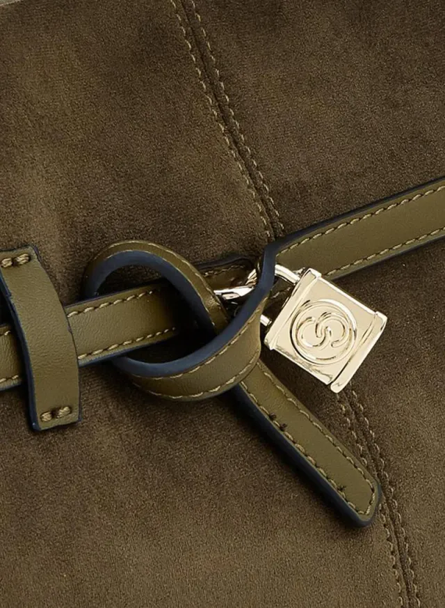 Solid Tote Bag With Detachable Strap – image 3