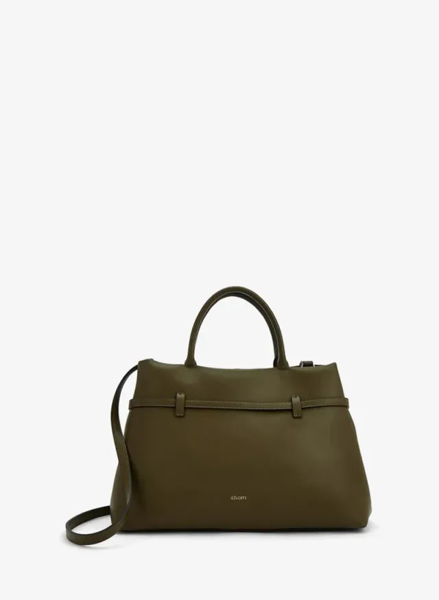Solid Tote Bag With Detachable Strap – image 4