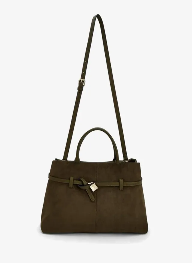 Solid Tote Bag With Detachable Strap – image 6