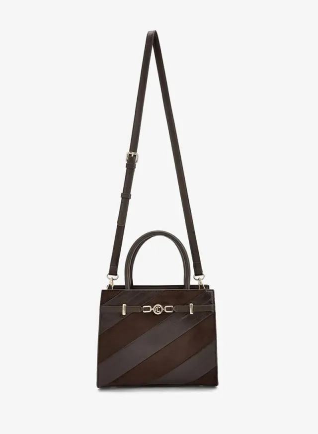 Panelled Tote Bag With Detachable Strap – image 2