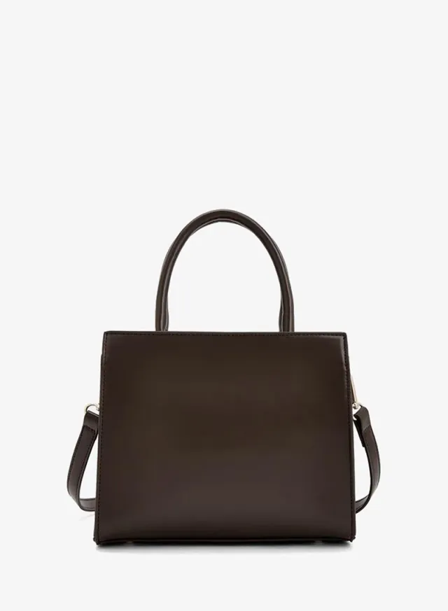 Panelled Tote Bag With Detachable Strap – image 5