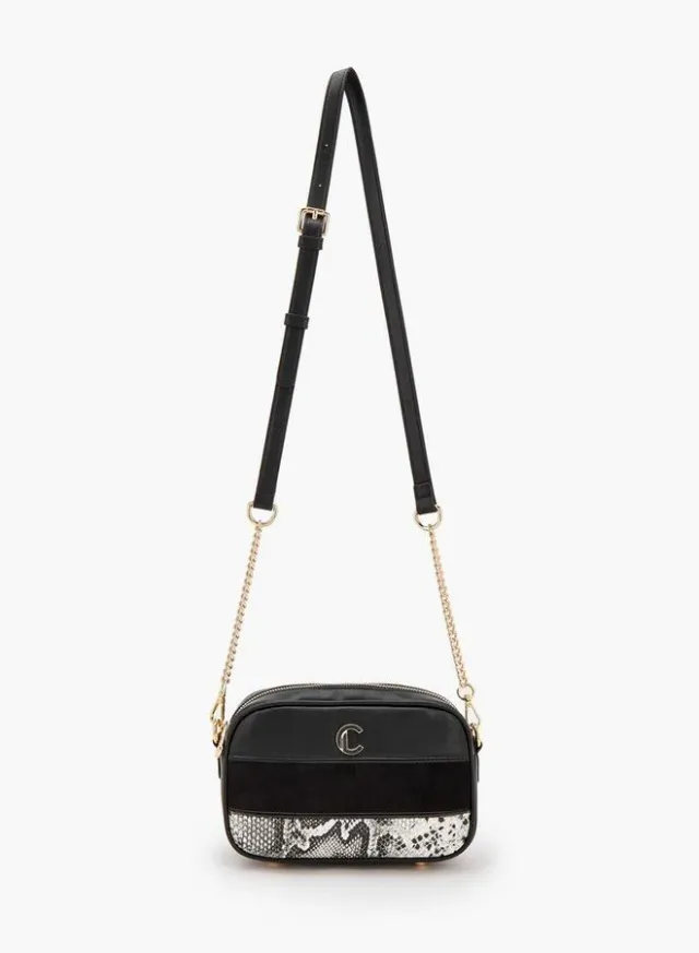 Animal Print Crossbody Bag With Zip Closure – صورة 2