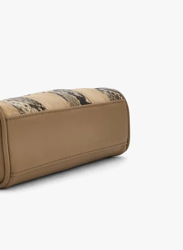 Textured Crossbody Bag With Zip Closure – صورة 6