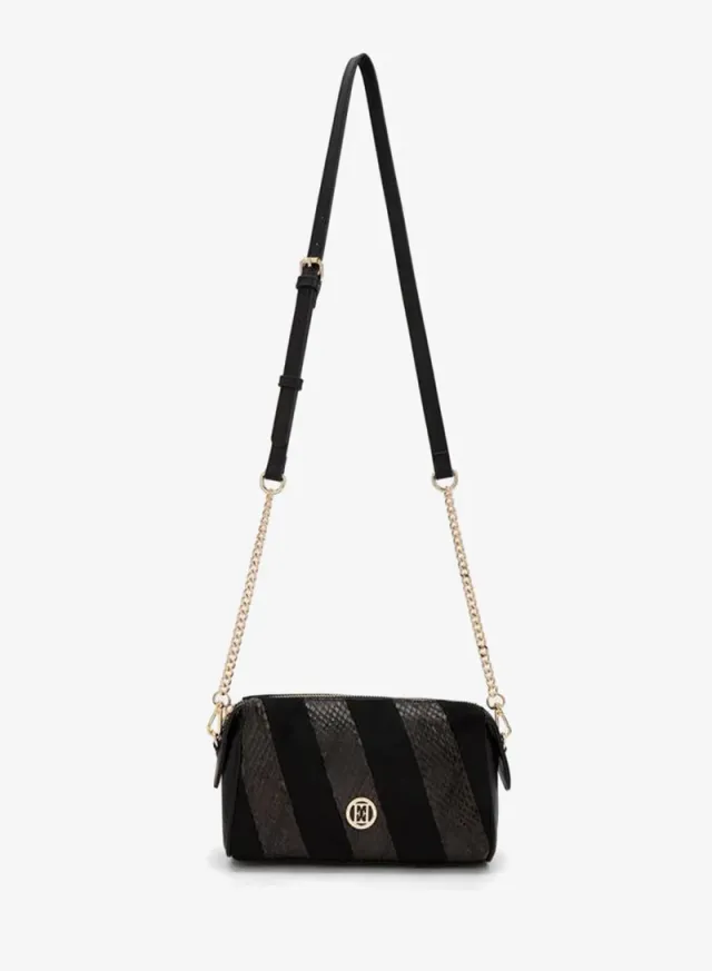 Textured Crossbody Bag With Zip Closure – صورة 2