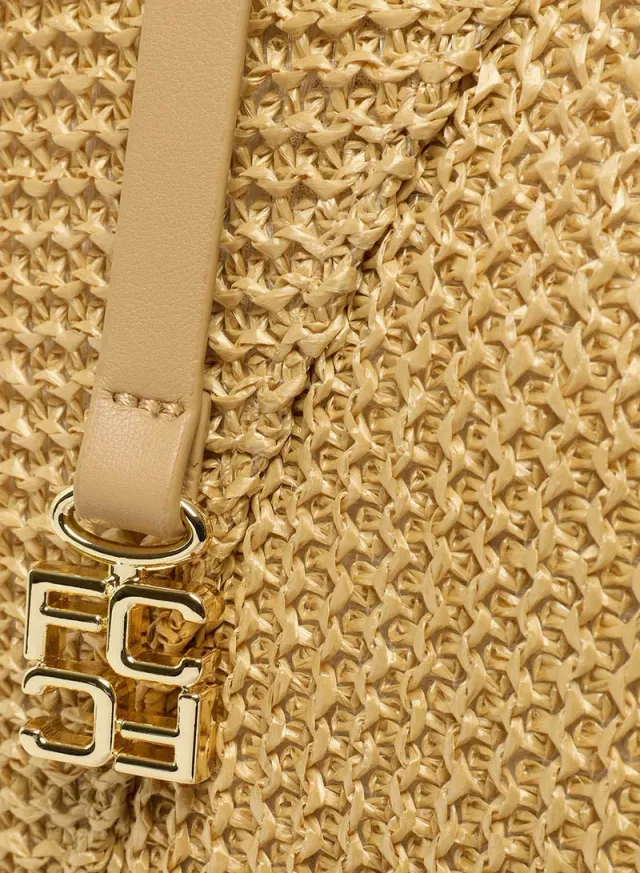 Women Beige Sola Tote Bag – صورة 5