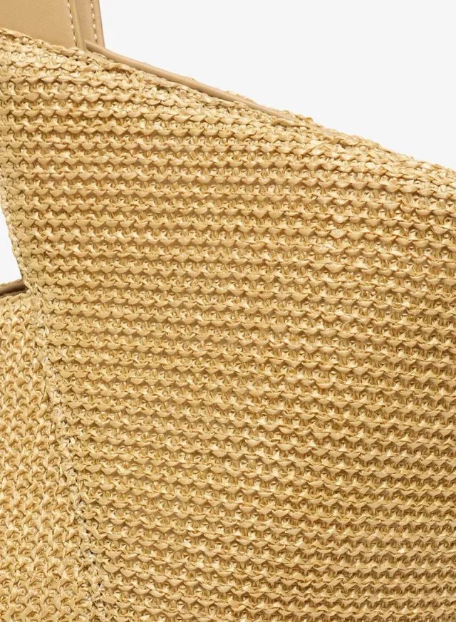 Women Beige Sola Tote Bag – صورة 6