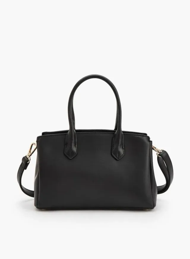 Textured Crossbody Bag With Detachable Strap – صورة 5