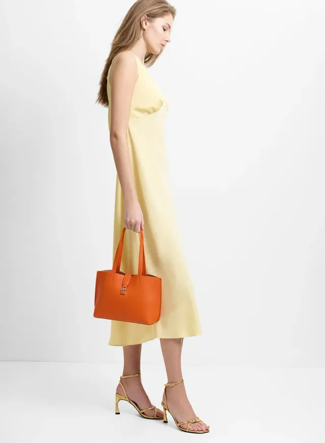 Women Off White Emili Medium Tote Bag