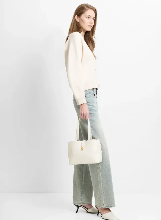 Women Off White Emili Medium Tote Bag – image 2