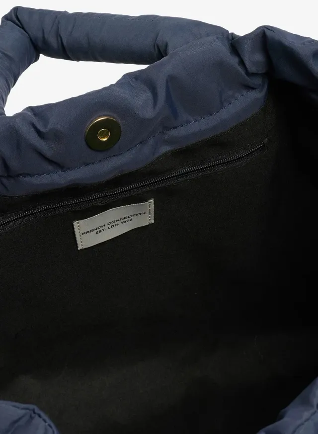 Women Navy Wren Tote Bag – صورة 4