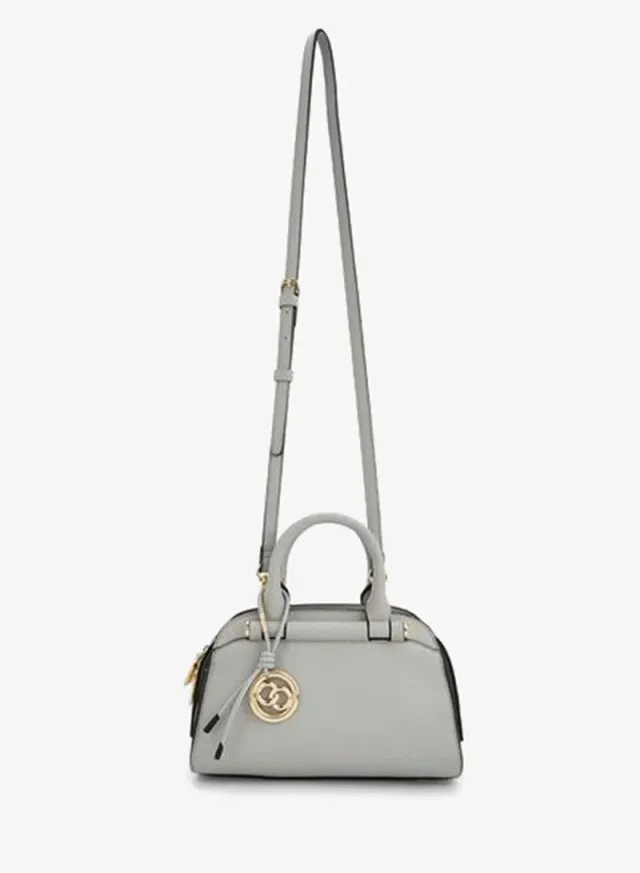 Solid Tote Bag With Detachable Strap – صورة 2