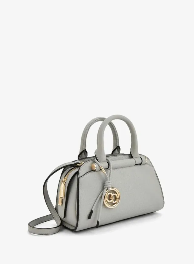 Solid Tote Bag With Detachable Strap – صورة 3