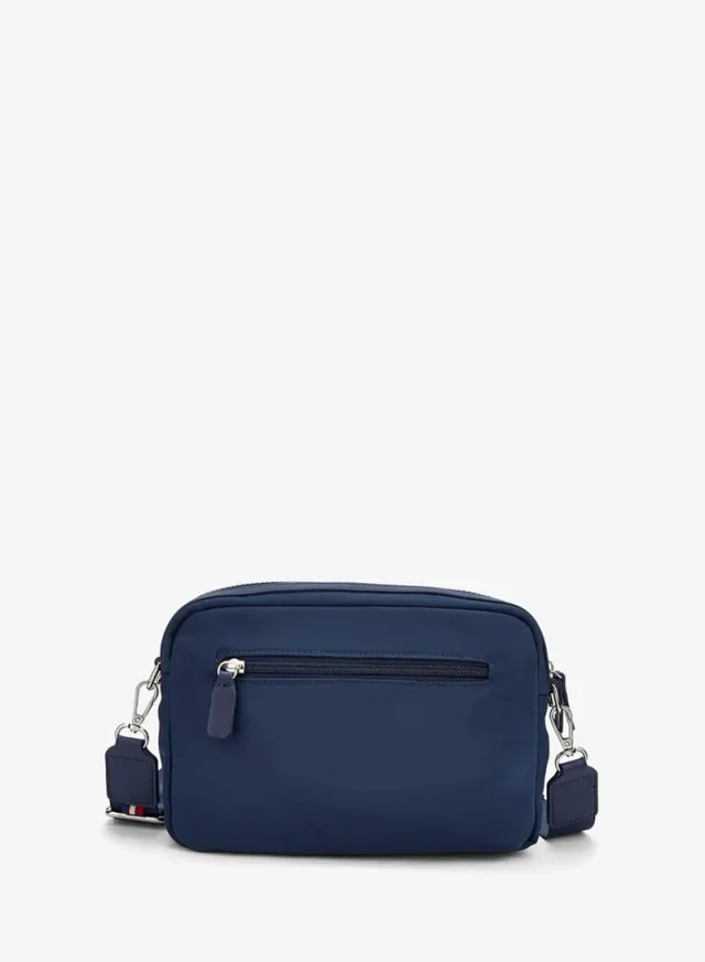 Striped Crossbody Bag With Zip Closure – صورة 4