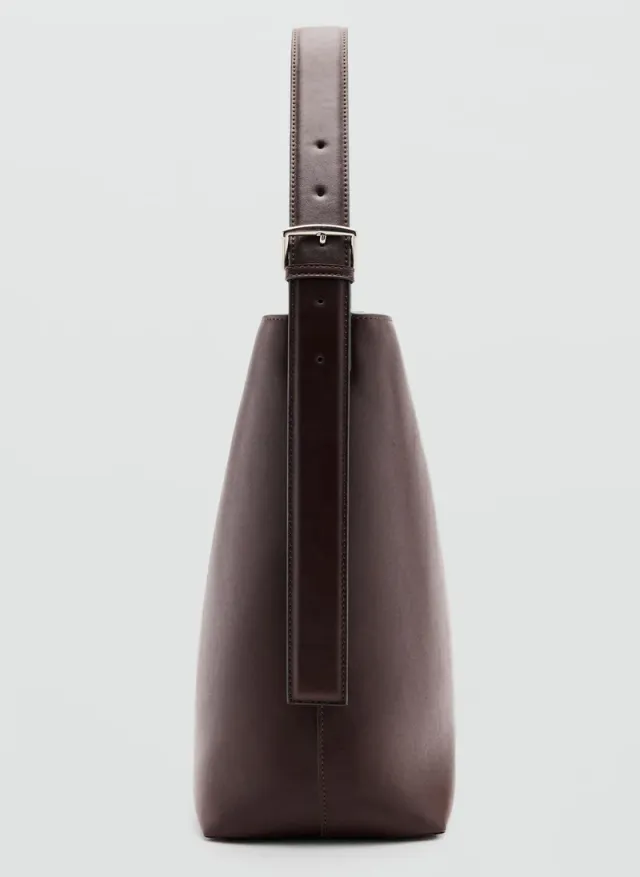Bucket bag with buckle – image 3