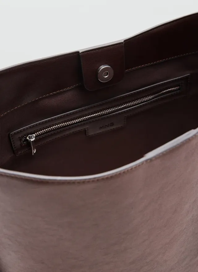 Bucket bag with buckle – image 4