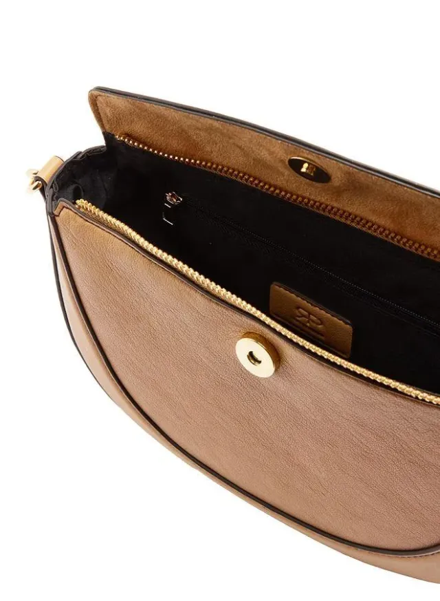 Oval Crossbody Bag With Flap – image 4