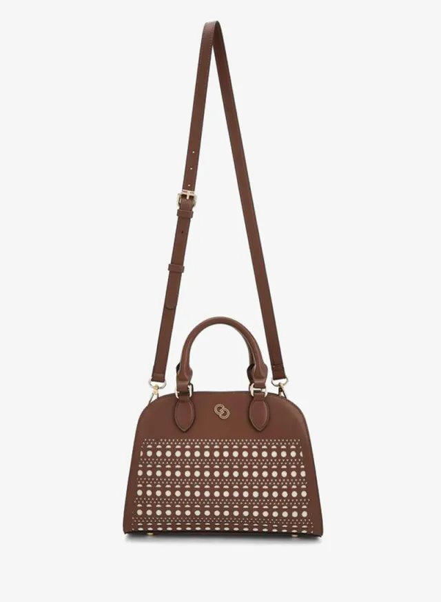 Cutwork Tote Bag With Detachable Strap – صورة 2