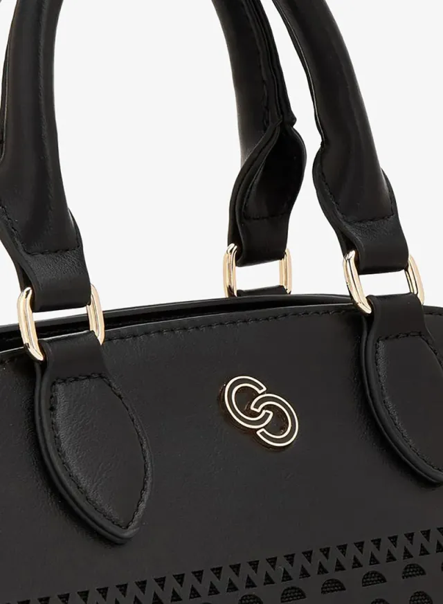 Cutwork Tote Bag With Detachable Strap – صورة 4
