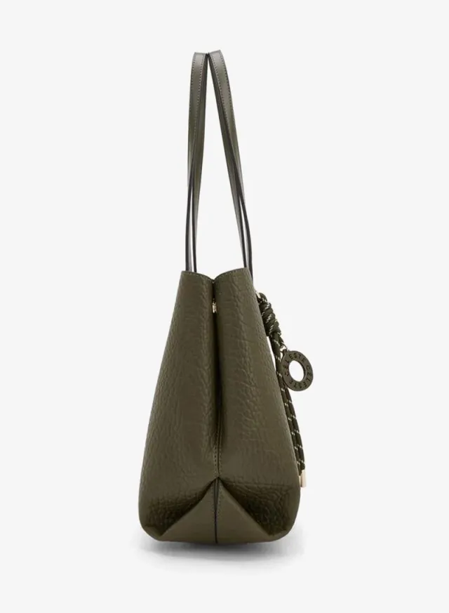 Textured Tote Bag With Pouch – image 6