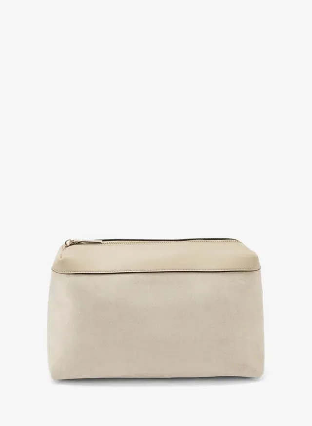 Textured Tote Bag With Pouch – صورة 7