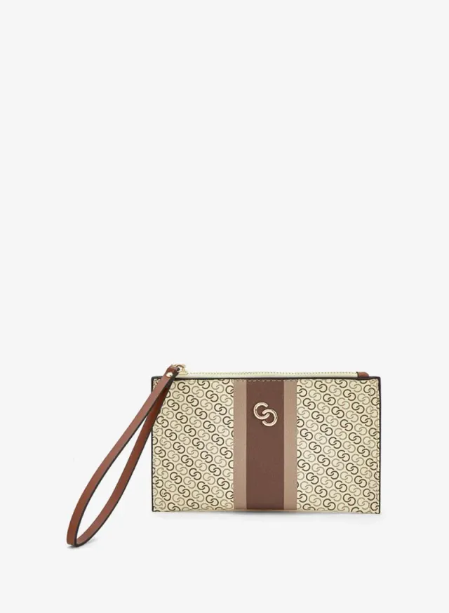 Monogram Tote Bag With Crossbody Bag And Pouch – صورة 10