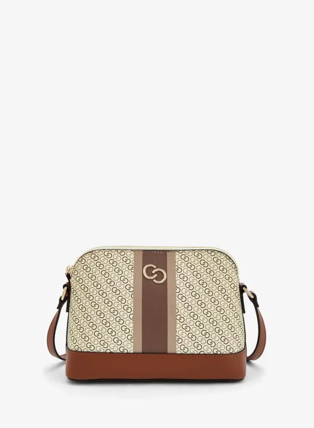 Monogram Tote Bag With Crossbody Bag And Pouch – صورة 9