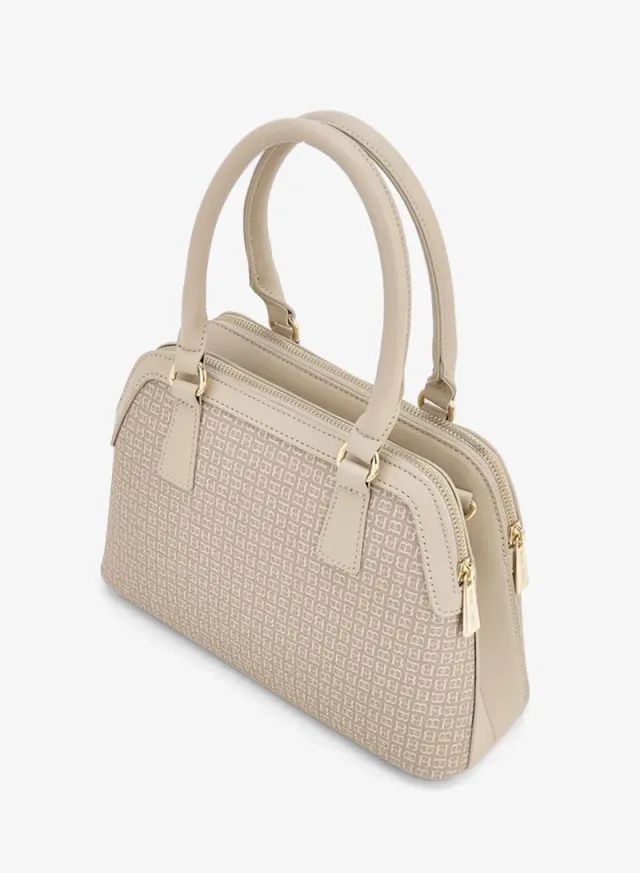 Monogram Print Tote Bag With Detachable Strap – image 5