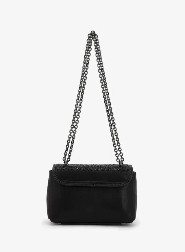 Embellished Crossbody Bag With Chain Strap – صورة 4