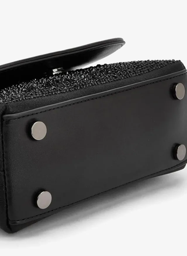 Embellished Crossbody Bag With Chain Strap – صورة 5