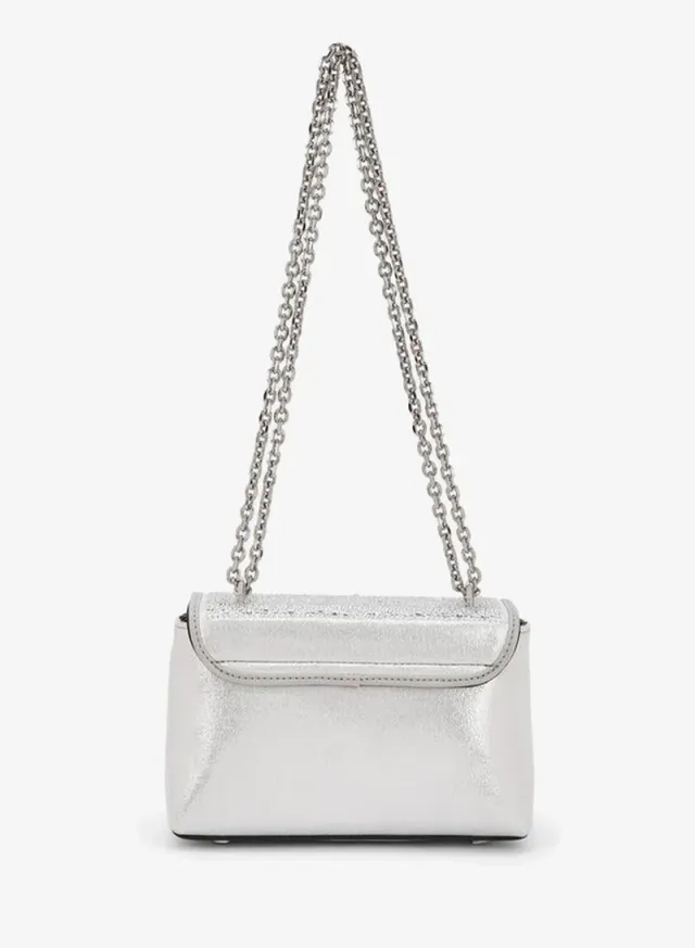 Embellished Crossbody Bag With Chain Strap – صورة 4