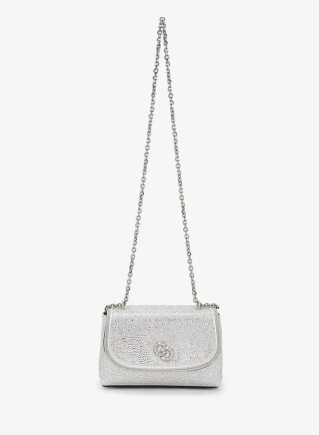 Embellished Crossbody Bag With Chain Strap – صورة 6